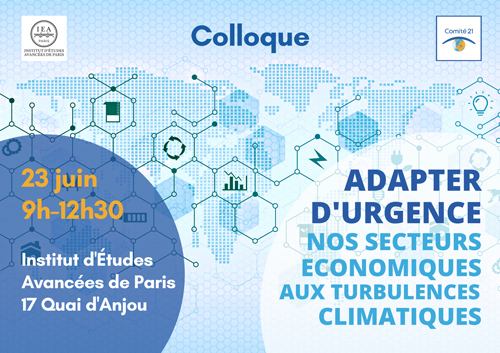 La CNCE participe à un colloque sur l'adaptation au changement climatique