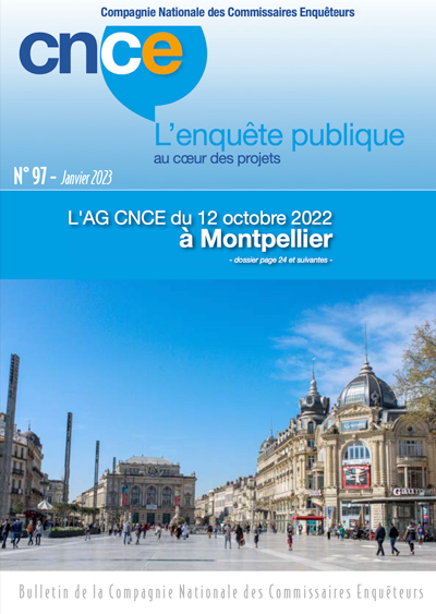 Bulletin "L'enquête publique" n° 97