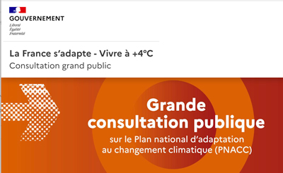 Consultation publique PNACC