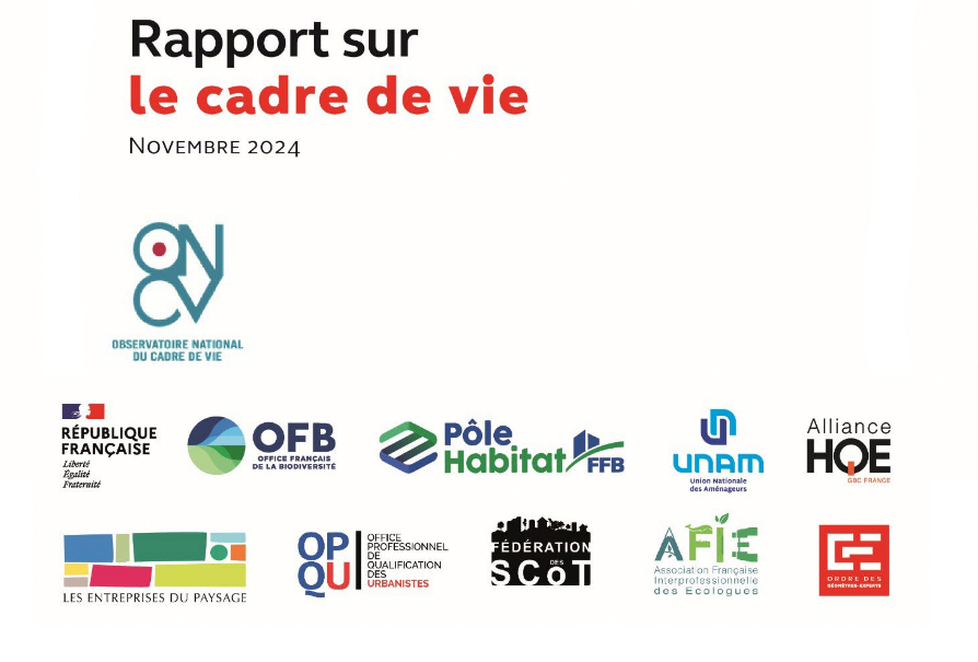 Rapport sur le cadre de vie