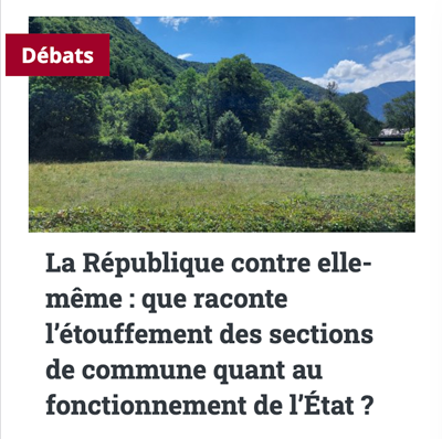 Sections de communes